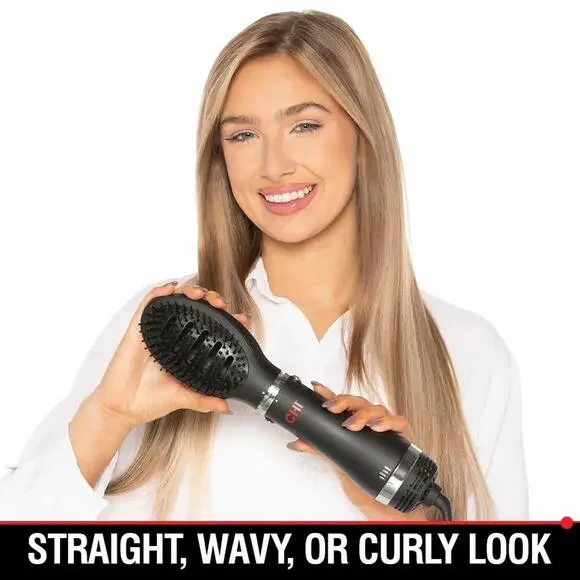 Used - CHI Volumizer 4-in-1 Blowout Brush, Black CA7557 (no  display picture 1